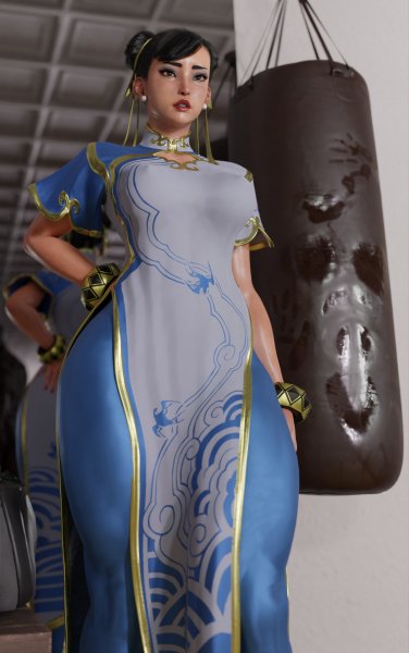 Chun li training