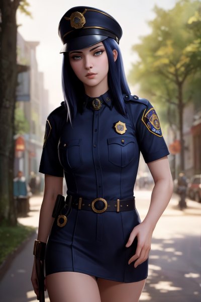 Police officer Caitlyn full set