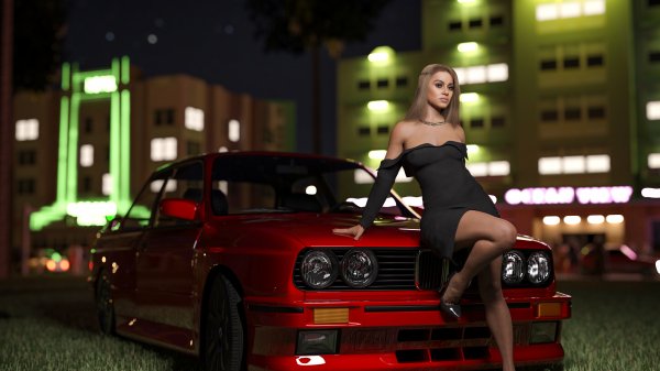 Lucia - Vice City Ocean Drive