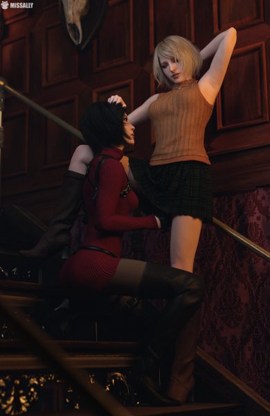 Ada Wong and Ashley Graham, Resident evil
