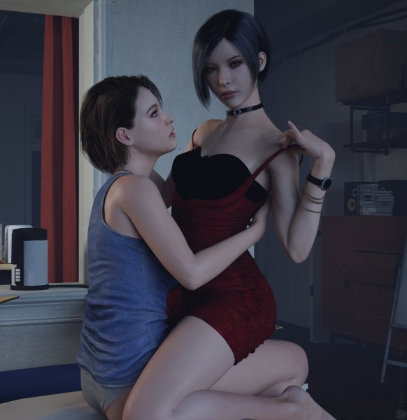 Jill Valentine and Ada Wong, Resident Evil