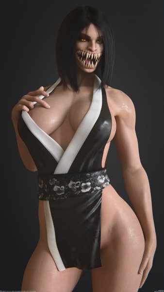 Mileena Pinup 075 1