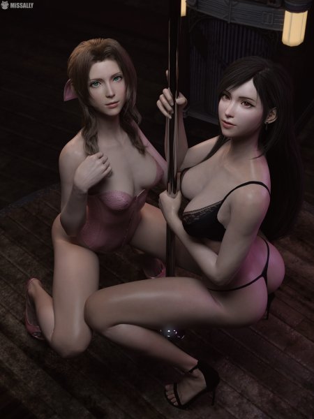 Aerith and Tifa, Final Fantasy