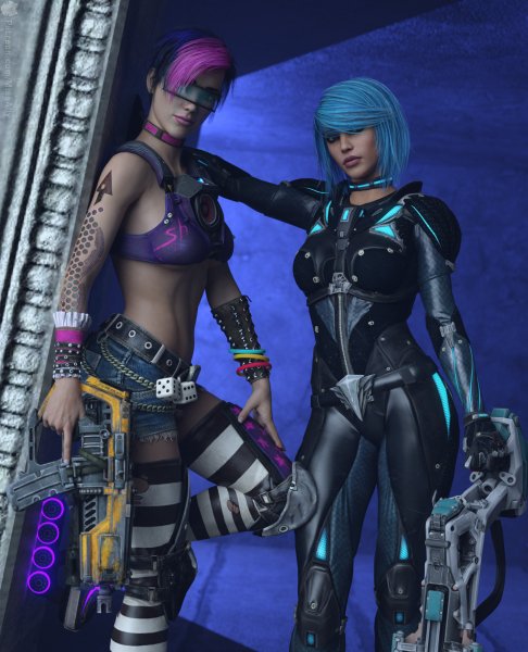 Slash and Nyx, Quake 472458539696536 Camera+1