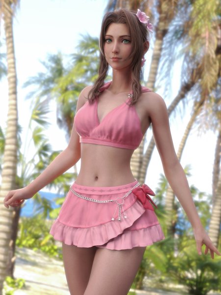 Aerith beach 01