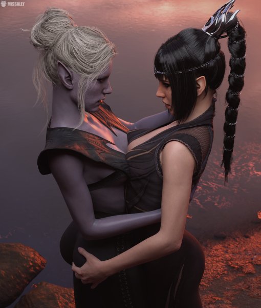 Minthara and Shadowheart, Baldur&apos;s Gate
