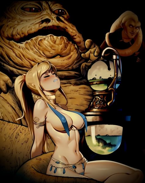 Samus Aran (Metroid) Джабба Хатт (Star Wars)
