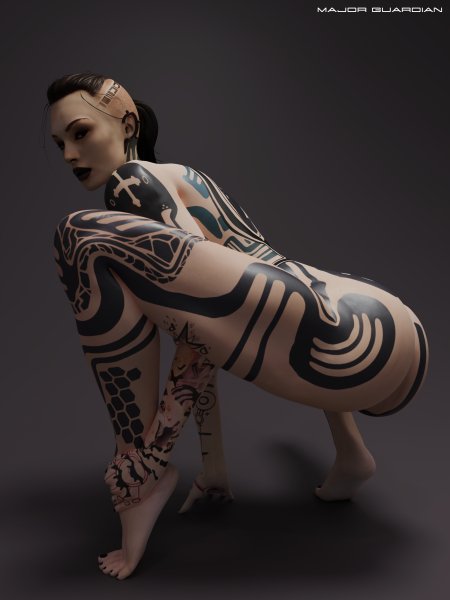 Subject Zero - Jack Mass Effect 3