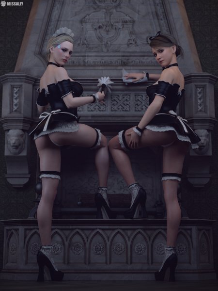 Chloe and Kara, Detroit: Become Human
