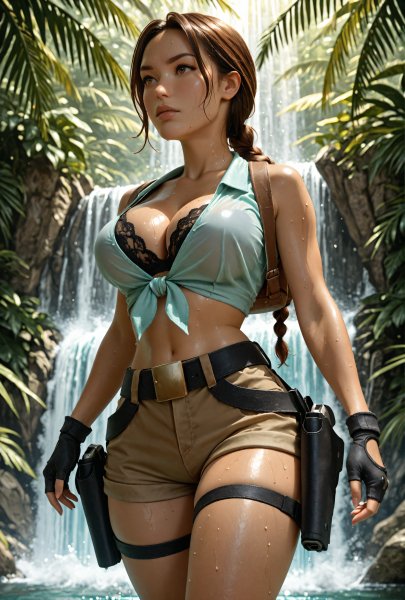 Lara Croft - Tropical Tease-45847