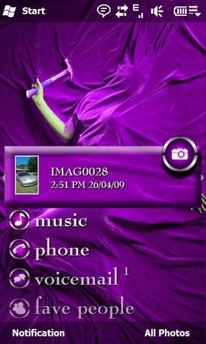 violet velvet theme