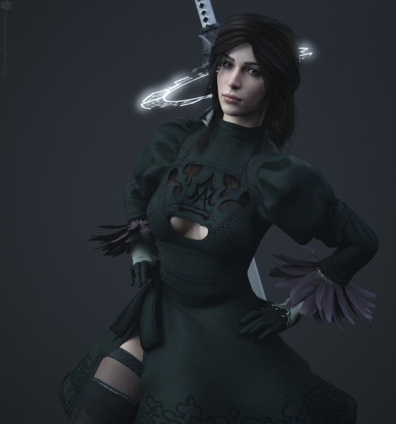 Lara cosplay 2B 85697428948856 Camera
