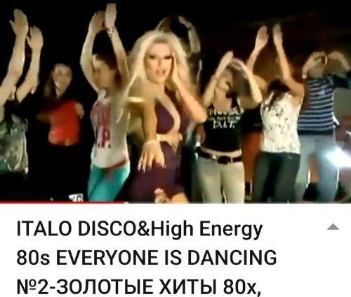 ITALO DISCO &amp; High Energy 80&apos;s - EVERYONE IS DANCING N2
