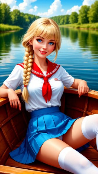 Славя из игры &quot;Бесконечное лето&quot;