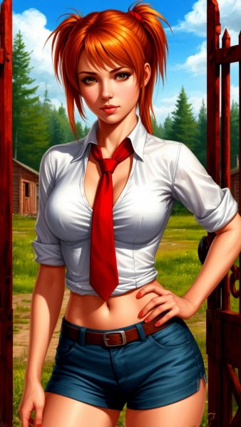 Алиса Двачевская из игры &quot;Бесконечное лето&quot;