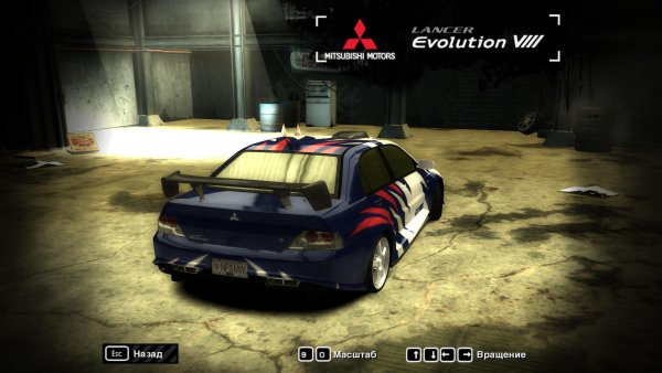 Mitsubishi Motors Lancer Evolution VIII Most Wanted