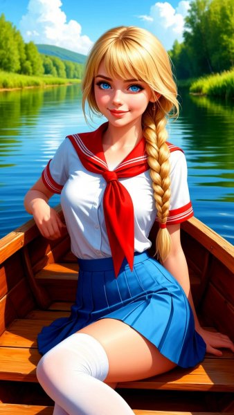 Славя из игры &quot;Бесконечное лето&quot;