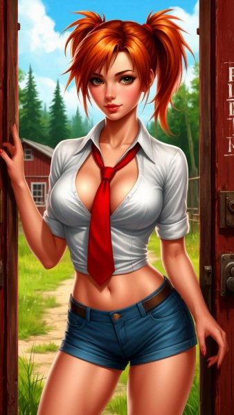 Алиса Двачевская из игры &quot;Бесконечное лето&quot;