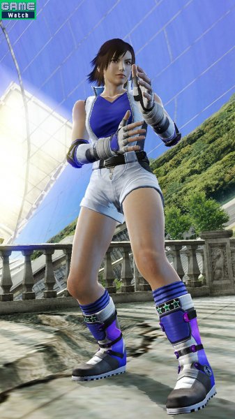 Tekken 6. Asuka in Fallen Colony