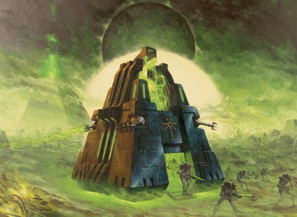 Warhammer 40000 на иллюстрациях художника Karl Kopinski