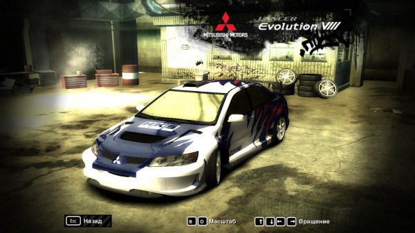 Mitsubishi Motors Lancer Evolution VIII Most Wanted