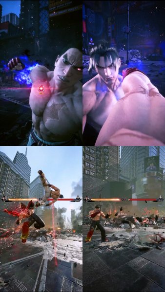 MyCollages. Tekken 8. Dodge by Jin Kazama.