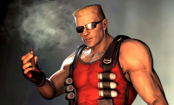 Duke Nukem Forever. Duke face