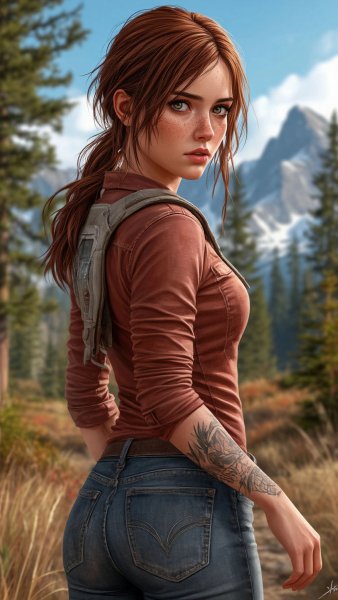 Элли из игры &quot;Last of us&quot;