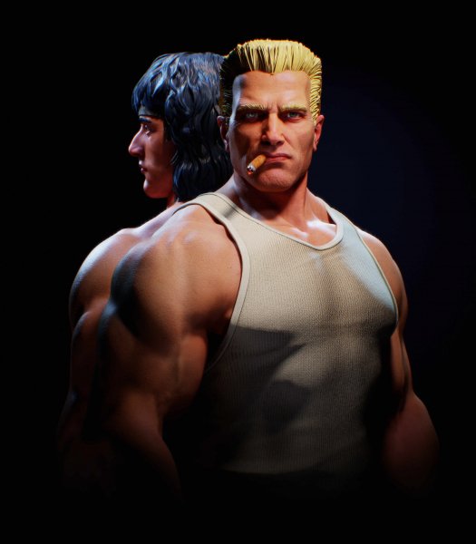 Contra. Bill &amp; Lance by Ladosha