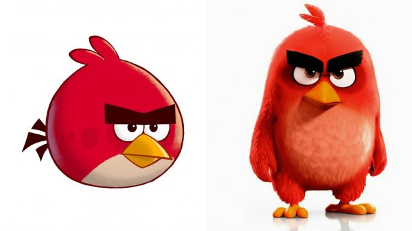 MyCollages. Angry Birds. Red
