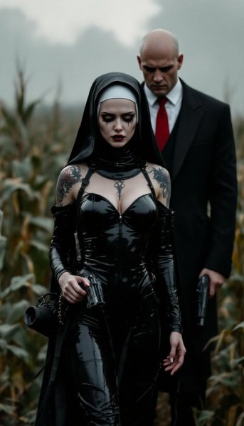 По игре &quot;Hitman Absolution&quot; и злобным монашкам убийцам