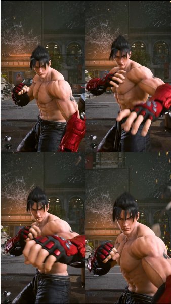 MyCollages. Tekken 8. Jin Kazama&apos;s fighting stance