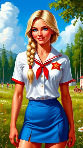 Славя из игры &quot;Бесконечное лето&quot;