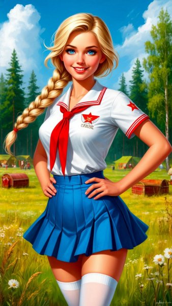 Славя из игры &quot;Бесконечное лето&quot;