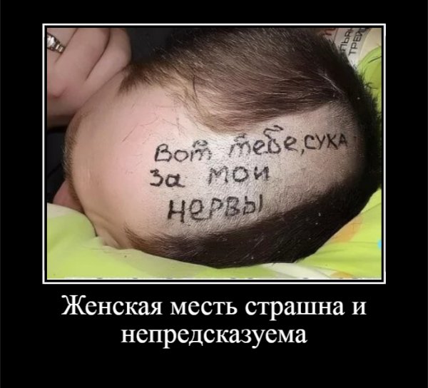 Женская месть страшна и непредсказуема