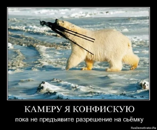 Камеру я конфискую...