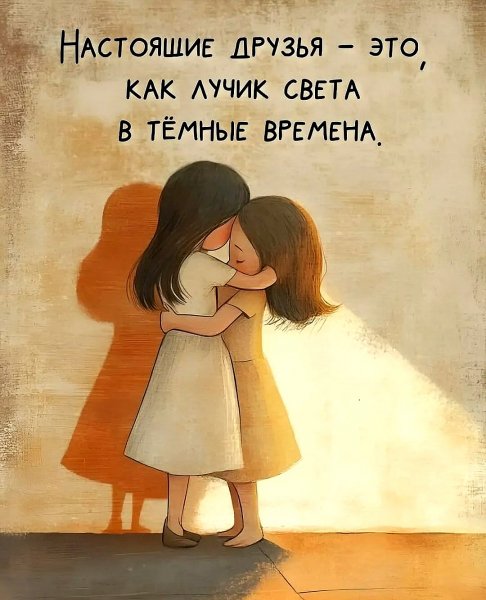 Дружба - как бриллиант. Встречаемся редко!