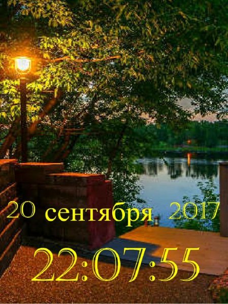 В парке