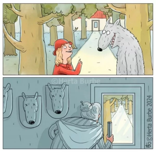 Шапочка уже не та..
