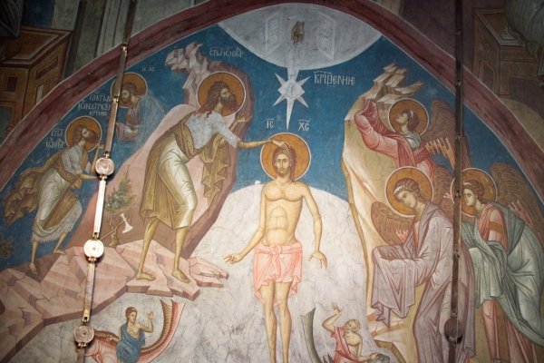 Хор Храма Христа Спасителя, регент И.Б.Толкачев, запись 18 января 2014 - &quot;Днесь Христос на Иордан&quot; (С.А.Дегтярев)