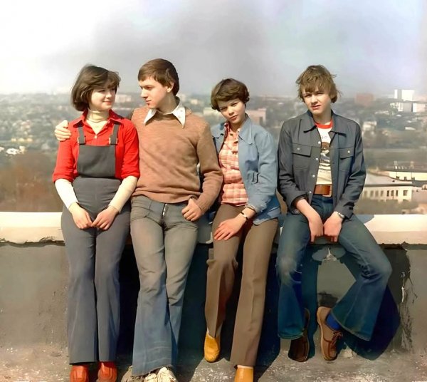 Модные студенты, наши 70-н