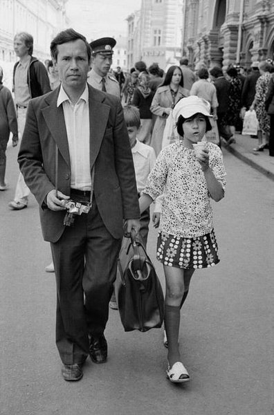 Москва 80, советские граждане, гости столицы