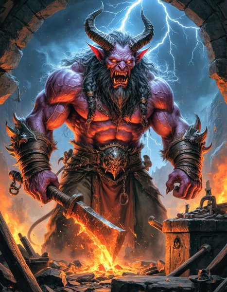 Thunder of demon