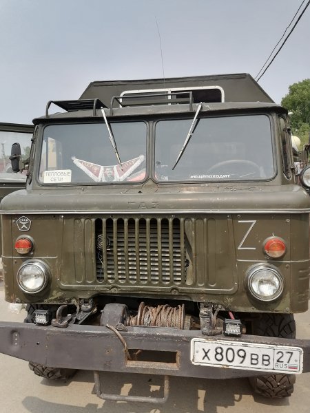 На улицах Хабаровска