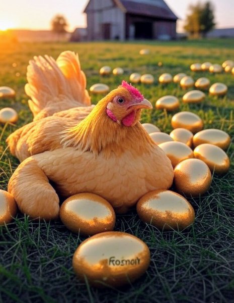 Golden eggs