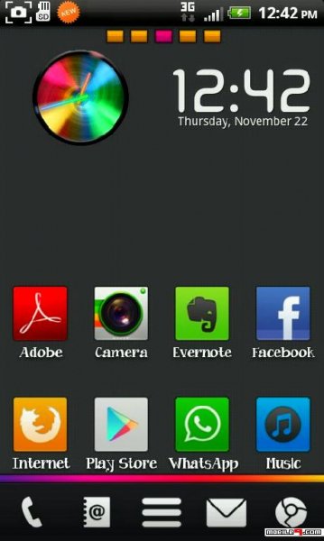 Color Box GO launcher EX theme