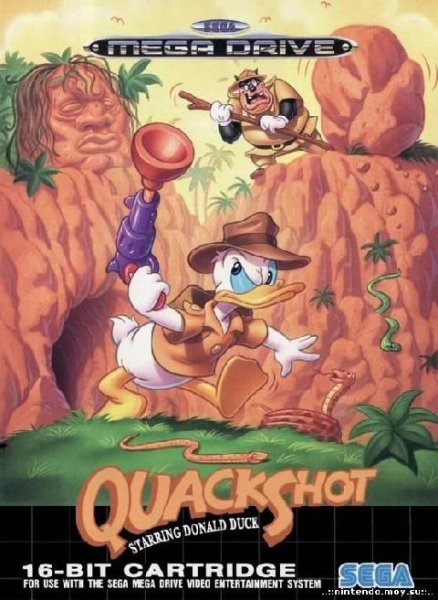 QuackShot (Rus) Sega Mega Drive. Genesis