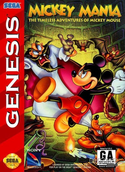 Mickey Mania (Rus) Sega MD GEN