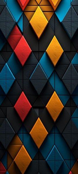 Абстракция ромба (1082x2410)