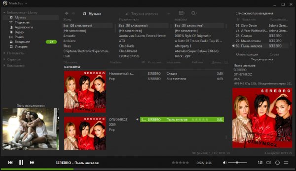 MusicBee 2.4 (Полная и портативная верси